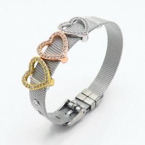 Stainless Steel Stone Bracelet - KB118779-YF