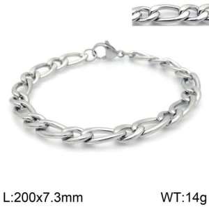Stainless Steel Bracelet(Men) - KB122058-Z
