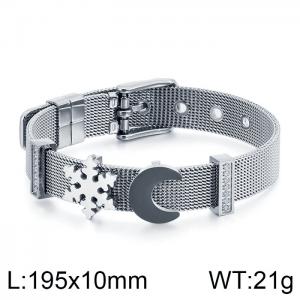 Stainless Steel Bracelet(women) - KB124362-KFC