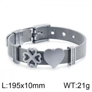Stainless Steel Bracelet(women) - KB124365-KFC