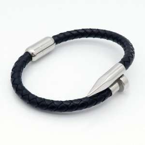 Leather Bracelet - KB125278-TXH