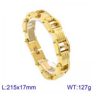 Fashion Jewelry Stainless Steel Men's Bracelet - KB125626-KFC