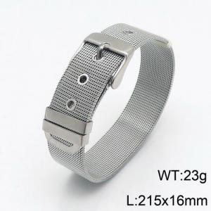 Stainless Steel Bracelet(Men) - KB127295-HR