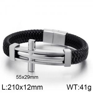 Leather Bracelet - KB130222-KFC