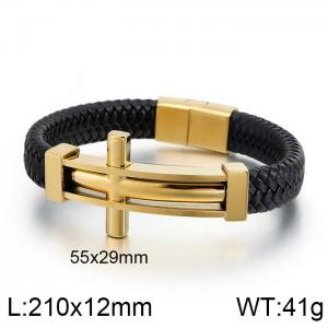 Leather Bracelet - KB130223-KFC