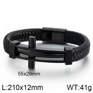 Leather Bracelet - KB130224-KFC