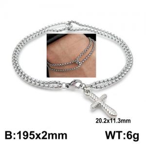 Stainless Steel Bracelet(women) - KB130339-Z