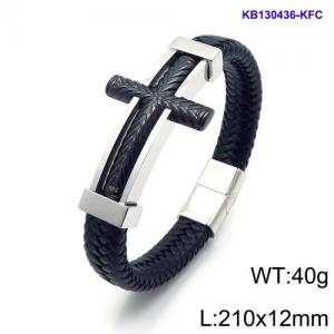 Leather Bracelet - KB130436-KFC