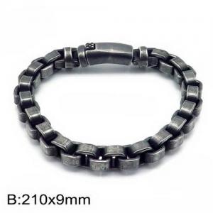 Stainless Steel Bracelet(Men) - KB135815-D