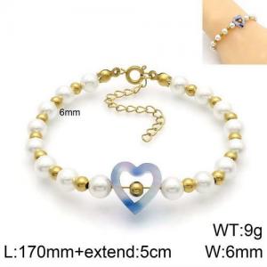 Shell Pearl Bracelets - KB135989-Z