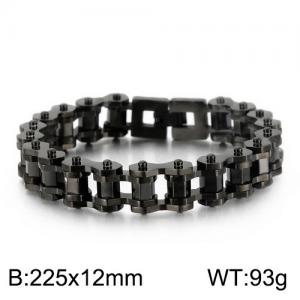 Stainless Steel Bicycle Bracelet - KB136324-KFC