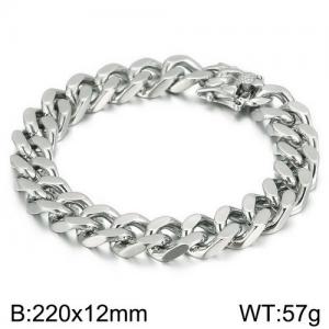 Stainless Steel Bracelet(Men) - KB136585-Z