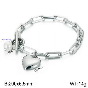 Stainless Steel Bracelet(women) - KB138410-Z