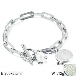 Stainless Steel Bracelet(women) - KB138411-Z
