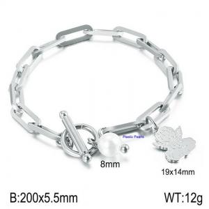 Stainless Steel Bracelet(women) - KB138414-Z