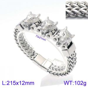 Stainless Steel Bracelet(Men) - KB138752-KFC