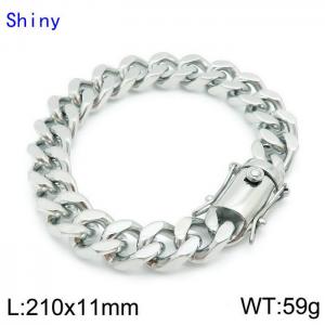 Stainless Steel Bracelet(Men) - KB139245-Z