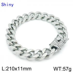 Stainless Steel Bracelet(Men) - KB139248-Z