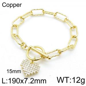 Copper Bracelet - KB140310-QJ