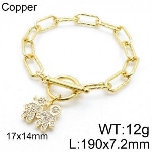 Copper Bracelet - KB140317-QJ