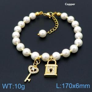 Copper Bracelet - KB143358-YF