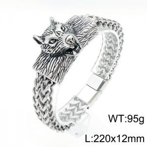 Stainless Steel Bracelet(Men) - KB143648-KFC