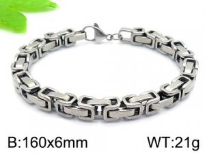 Stainless Steel Bracelet(Men) - KB143915-Z