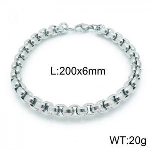 Stainless Steel Bracelet(Men) - KB144249-Z