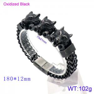 Stainless Steel Bracelet(women) - KB144812-KFC