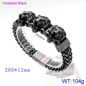 Stainless Steel Bracelet(Men) - KB144816-KFC