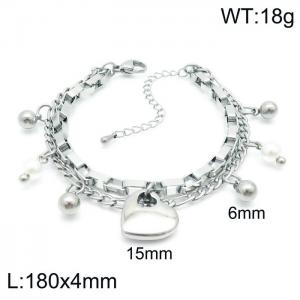 Stainless Steel Bracelet(women) - KB144911-Z