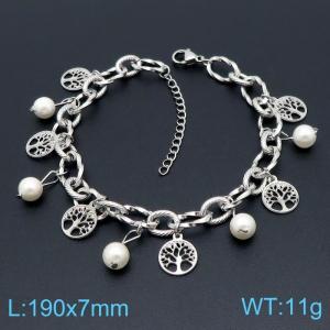 Stainless Steel Bracelet(women) - KB144949-DL