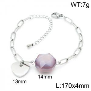 Stainless Steel Bracelet(women) - KB145360-Z