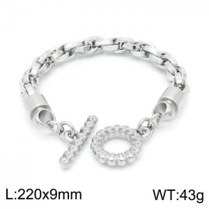 Stainless Steel Bracelet(Men) - KB146750-KFC