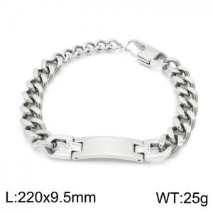 Stainless Steel Bracelet(Men) - KB146920-KLHQ