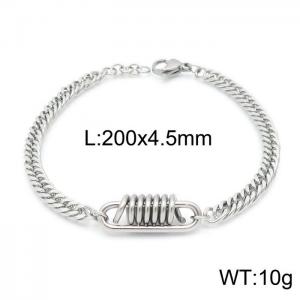 Stainless Steel Bracelet(Men) - KB146922-KLHQ
