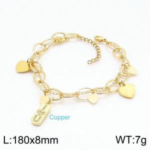 Copper Bracelet - KB147018-HJ