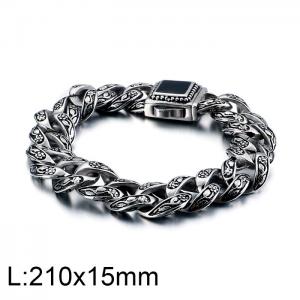 Stainless Steel Bracelet - KB14727-D