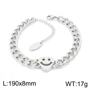 Stainless Steel Bracelet(Men) - KB147494-KLX