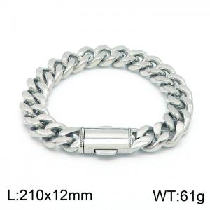 Stainless Steel Bracelet(Men) - KB148906-Z