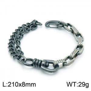Stainless Steel Bracelet(Men) - KB149705-KLHQ