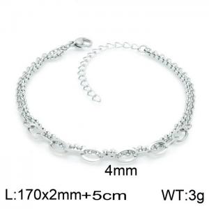 Stainless Steel Bracelet(women) - KB149782-Z