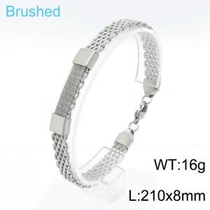 Stainless Steel Bracelet(Men) - KB150257-KLHQ