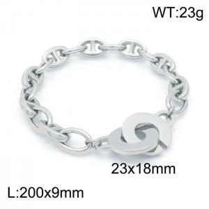 Stainless Steel Bracelet(Men) - KB152202-Z