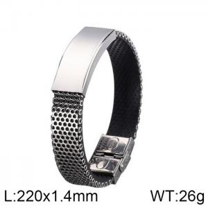 Stainless Steel Special Bracelet - KB152479-WGDL