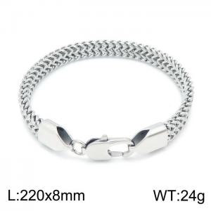 Stainless Steel Bracelet(Men) - KB152589-KFC