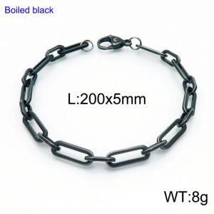 Stainless Steel Bracelet(Men) - KB153342-Z