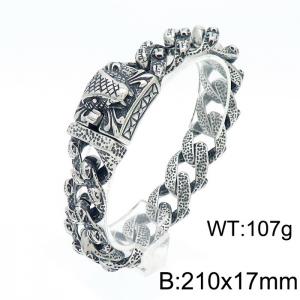 Stainless Steel Bracelet(Men) - KB154536-KJX