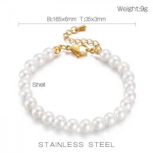 Shell Pearl Bracelets - KB155290-Z