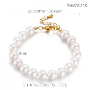 Shell Pearl Bracelets - KB155291-Z